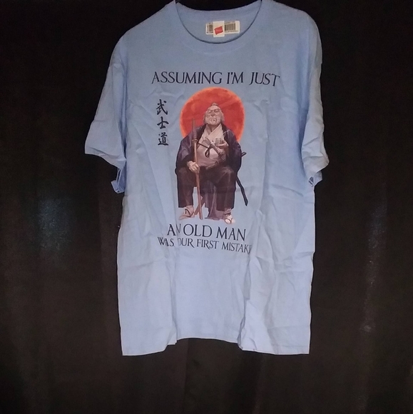 Hanes Other - Just An Old Man Printed T-Shirt